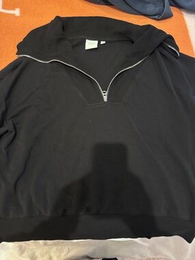 Varley black Catherine double soft sweatshirt xl